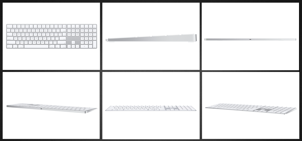 apple magic keyboard with numeric keypad usb ports